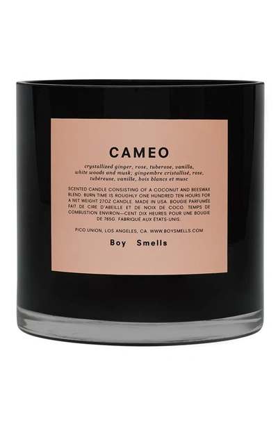Boy Smells Cameo Scented Candle In Black
