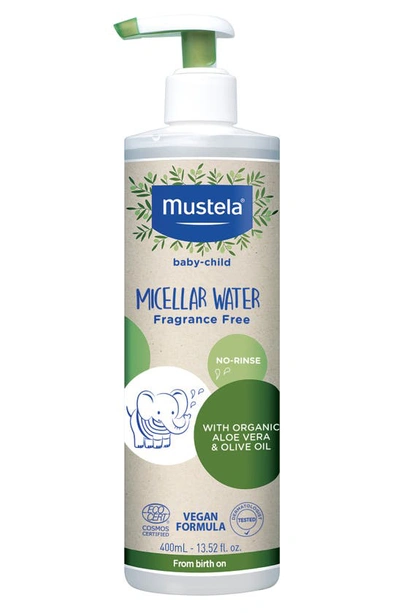 Mustelar Babies' Mustela Organic Micellar Water With Olive Oil & Aloe In Tan