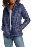 Patagonia Nano Puff® Hooded Water Resistant Jacket In Cny Classic Navy