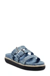 Vince Camuto Ciandra Slide Sandal In Light Blue