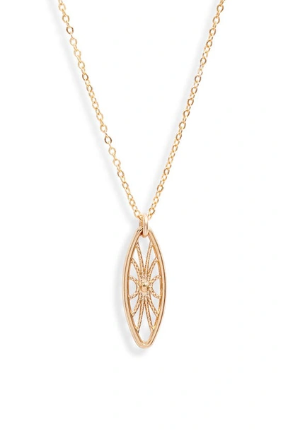 Set & Stones Jones Pendant Necklace In Gold