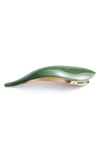 Ficcare Maximas Silky Hair Clip In Jade
