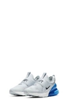 Nike Air Max 270 Extreme Little Kidsâ Shoes In Platinum/ Blue Void/ Blue