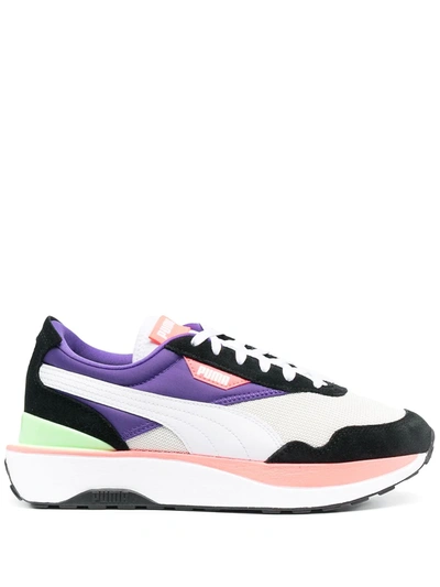 Puma Women's Cruise Rider Berry Casual Sneakers From Finish Line In Multicolor