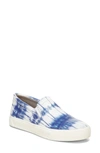 Naturalizer Aileen Slip-on Sneakers Women's Shoes In Blue Multi Tie Dye Leather