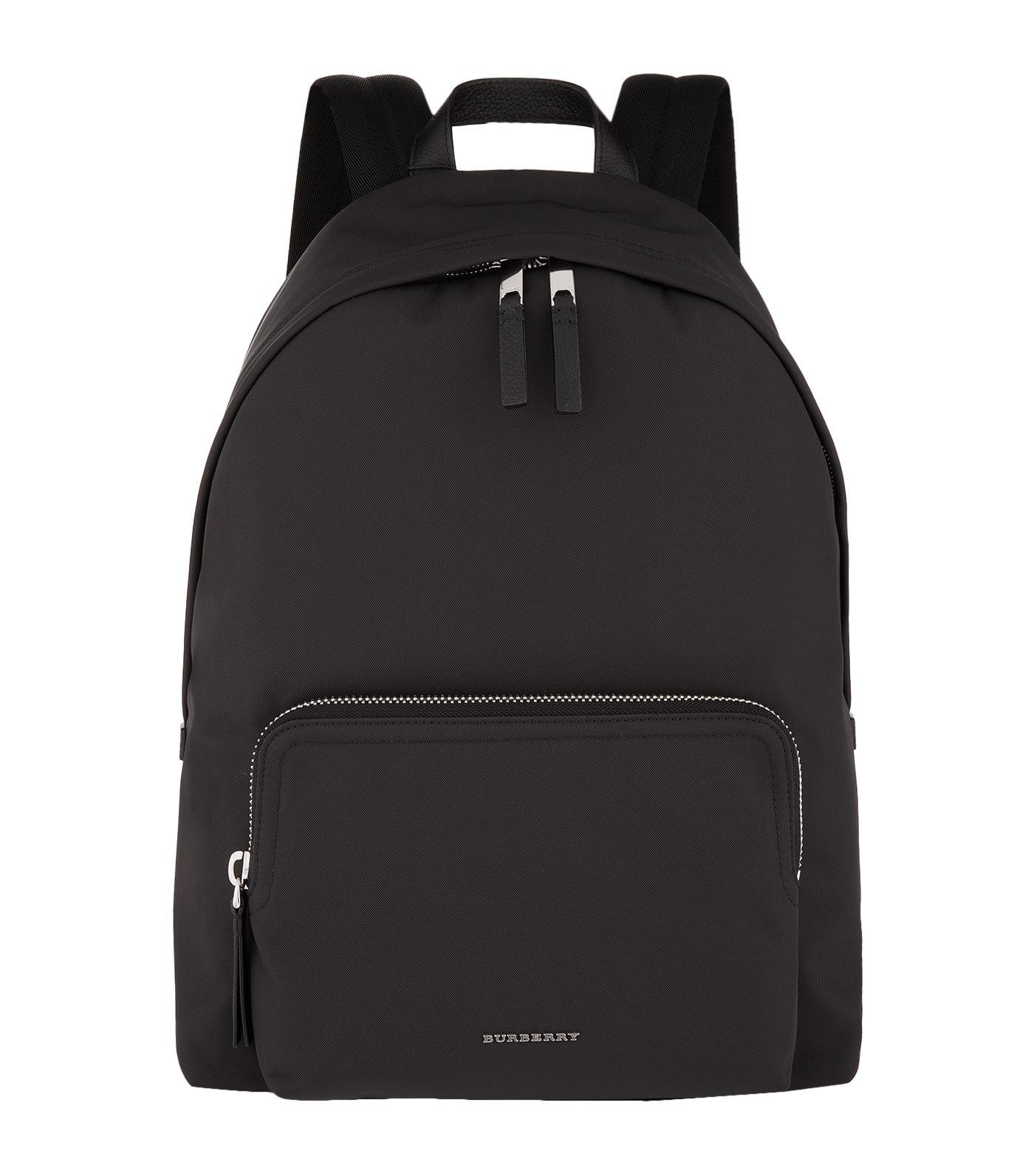 Burberry Canvas Backpack In Black | ModeSens