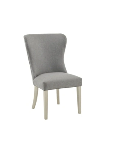 Madison Park Signature Helena Dining Side Chair In Light Gray