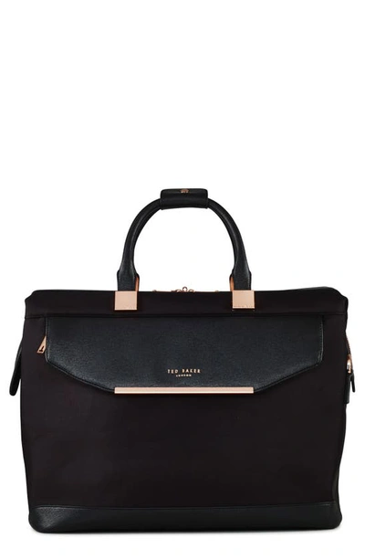 Ted Baker Small Albany Duffel Bag In Black