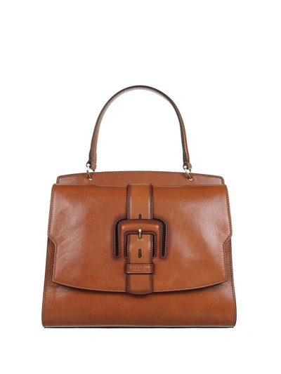 The Bridge Bags. Leather Brown In Cuoio