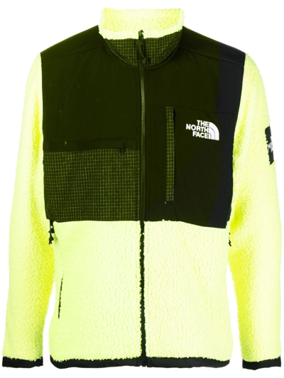 The North Face Denali High-neck Fleece Jacket In Green