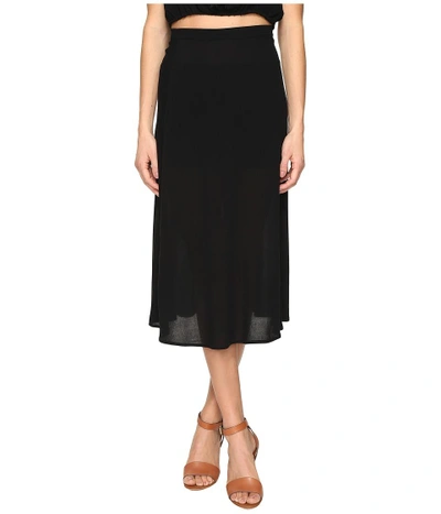 Clayton - Crepe Connie Skirt (black) Women's Skirt