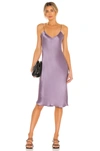 Nili Lotan Short Cami Dress In Lilac