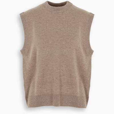 Samsoe & Samsoe Brown Nola Knitted Waistcoat