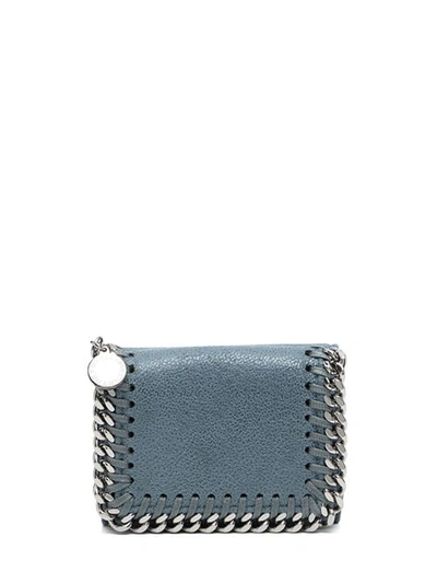 Stella Mccartney Feather Blue Small Falabella Wallet