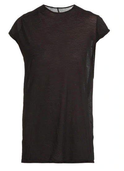 Rick Owens Women's Rp20f2211hy09 Black Cotton T-shirt