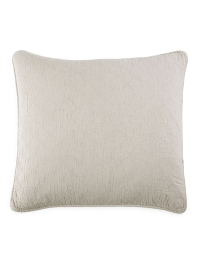 Pom Pom At Home Huntington Large Euro Sham In Taupe