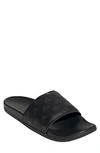 Adidas Originals Adilette Comfort Sport Slide In Core Black/ Carbon/ Core Black