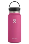 Hydro Flask 32-ounce Wide Mouth Cap Bottle In Carnation