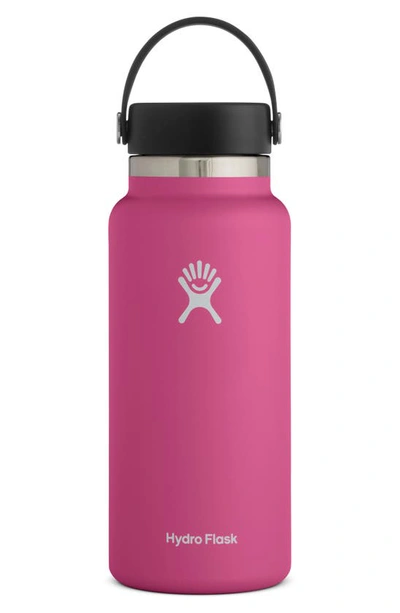 Hydro Flask 32-ounce Wide Mouth Cap Bottle In Carnation