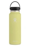 Hydro Flask 40-ounce Wide Mouth Cap Bottle In Pineapple