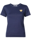 Comme Des Garçons Play Comme Des Gar?ons "play" Cotton T-shirt In Blu