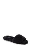 Bp. Livie Plush Slide Slipper In Black