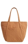 Baggu Cloud Nylon Canvas Tote In Pinto