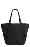 Baggu Cloud Nylon Canvas Tote In Black