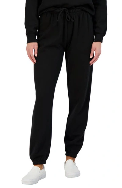 Goodlife Relaxed Fit Terry Sweatpants In Black