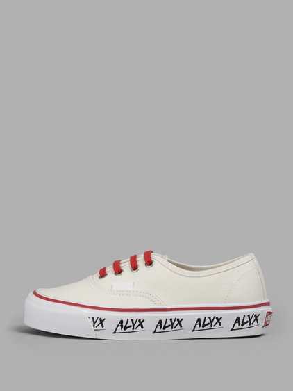 white vans with shoelaces