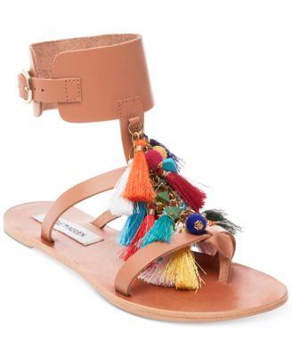 steve madden tassel sandals