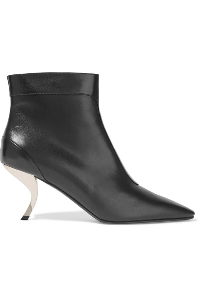 Roger Vivier Leather Ankle Boots