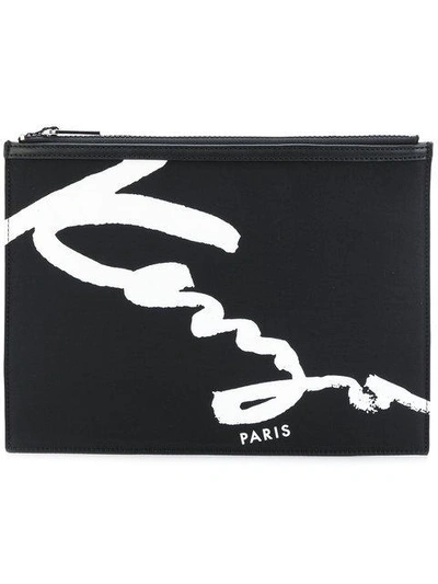 Kenzo Signature Clutch