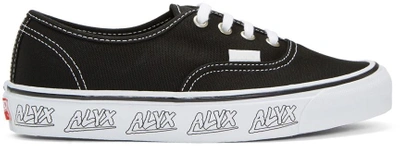 Alyx Black Vans Edition Og Authentic Lx Sneakers