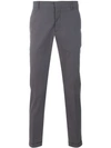 Prada 17cm Slim Fit Virgin Wool & Mohair Pants In Grey