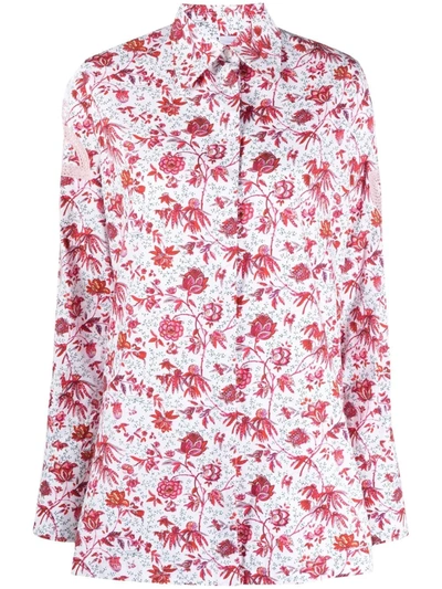 Patou Floral-print Long-sleeved Shirt In Indienne