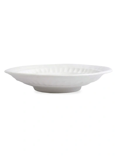 Vietri Pietra Serena Stoneware Pasta Bowl In Natural White