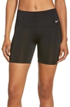 Nike Women's Essential 6" Swim Shorts In Black