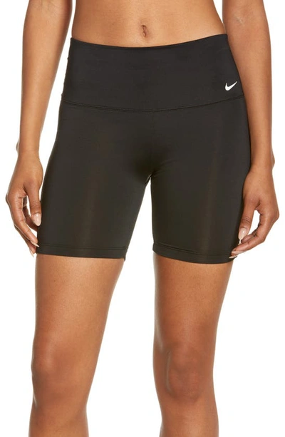 Nike Women's Essential 6" Swim Shorts In Black