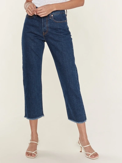 Levi's Women's Wedgie Straight-leg Cropped Jeans In Below The Belt |  ModeSens