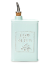 Vietri Lastra Stoneware Olive Oil Can In Aqua