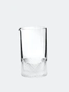 Richard Brendon Diamond Mixing Glass In Clear