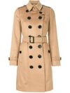 Burberry The Sandringham Cashmere Trench Coat In Camel