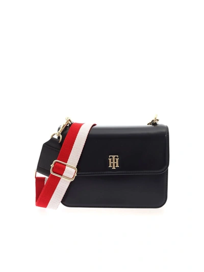 Tommy Hilfiger Logo Crossbody Bag In Blue Red And White | ModeSens
