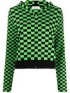 Green/ Black Checkerboard
