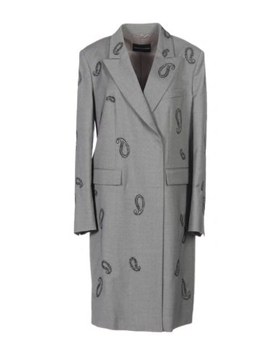 Emporio Armani Coat In Grey