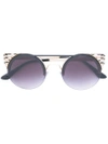 Bulgari Rounded Sunglasses