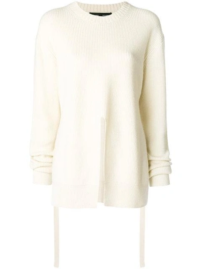 Proenza Schouler Front Slit Sweater
