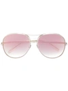Chloé Eyewear Nola Blush Sunglasses - Brown