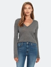 Zadig & Voltaire Happy Cashmere Sweater - L In Light Gray